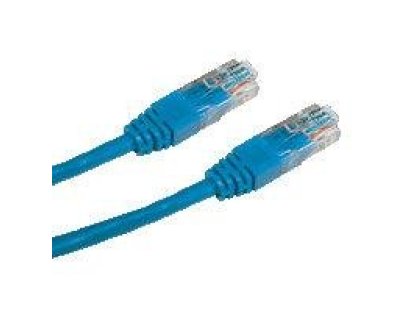 PREMIUMCORD patch kabel UTP, RJ45-RJ45, CAT6, 1m, modrý (sp6utp010B)
