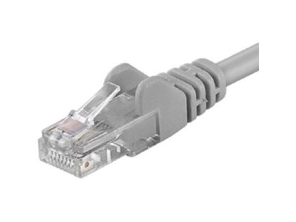PREMIUMCORD patch kabel UTP, RJ45-RJ45, CAT6, 25m, šedý (sp6utp250)