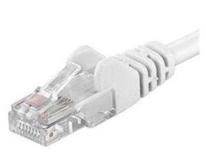 PREMIUMCORD patch kabel UTP, RJ45-RJ45, CAT6, 2m, bílý (sp6utp020W)