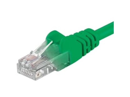 PREMIUMCORD patch kabel UTP, RJ45-RJ45, CAT6, 2m, zelený (sp6utp020G)