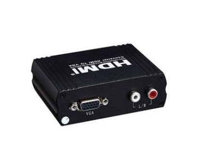 PREMIUMCORD převodník HDMI-VGA+2xCINCH, F+2xF/F (khcon-25)