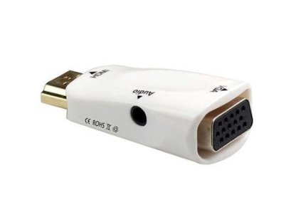 PREMIUMCORD převodník HDMI-VGA+Jack 3.5, M/F+F (khcon-48)