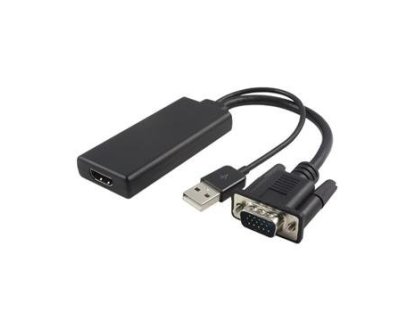 PREMIUMCORD převodník VGA+audio USB-HDMI, M+M/F (khcon-32)