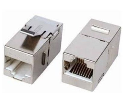 PremiumCord Propojka RJ45 CAT6 8/8 STP, vhodná do patch panelu místo keystone (srjp-05)