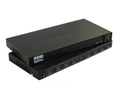 PREMIUMCORD rozbočovač HDMI 1.4, HDMI-8xHDMI, F/2xF (khsplit8b)