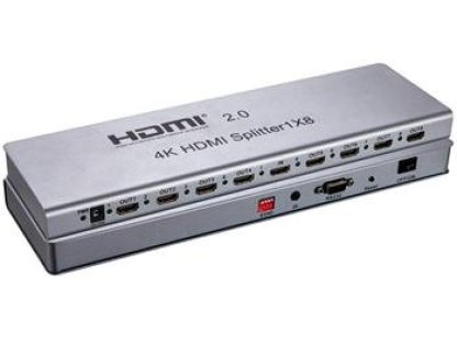PREMIUMCORD rozbočovač HDMI 2.0, HDMI--8xHDMI, F/8xF (khsplit8e)