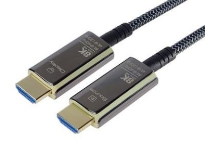 PREMIUMCORD Ultra High Speed HDMI 2.1 optický fiber kabel 8K@60Hz,zlacené 20m (kphdm21t20)
