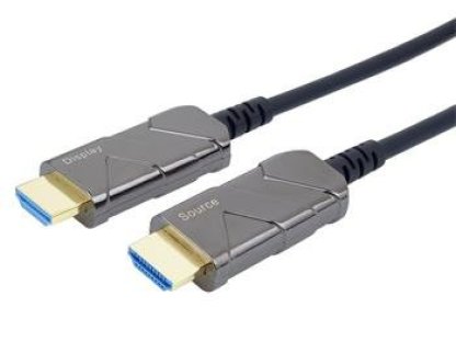 PremiumCord Ultra High Speed HDMI 2.1 optický fiber kabel 8K@60Hz,zlacené 3m (kphdm21x03)