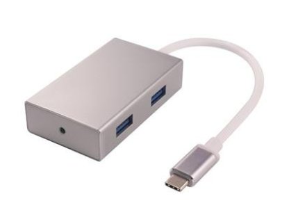 PREMIUMCORD USB 3.1 hub, C-4xA, hliníkové pouzdro (ku31hub01)
