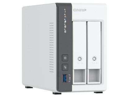 QNAP TS-216G - 4core 2,0GHz + NPU, 4GB RAM, 2x SATA, 1x GbE, 1x 2,5GbE, 2x USB 2.0, 1x USB 3.2 (TS-216G)