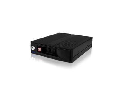 RAIDSONIC ICY BOX IB-170SK-B (black, mobil rack 3.5'' SATA HDD)