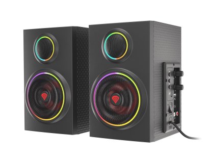 Reproduktory 2.0 24W GENESIS HELIUM 300BT ARGB (NCS-1716)