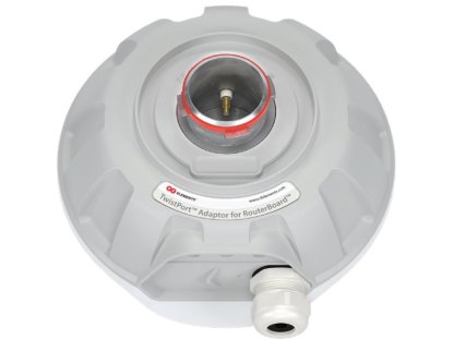 RF elements TwistPort™ hliníkový adaptér pro RouterBOARD