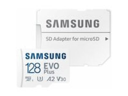 SAMSUNG 128GB EVO Plus 2024 MicroSDXC + SD Adaptér (MB-MC128SA/EU)