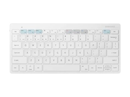 SAMSUNG bezdrátová klávesnice - bílá, multifunkční, bílá, CZ/SK (EJ-B3400UWEGEU)