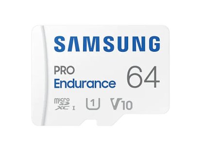 SAMSUNG micro SDXC 64GB PRO Endurance + SD adaptér (MB-MJ64KA/EU)
