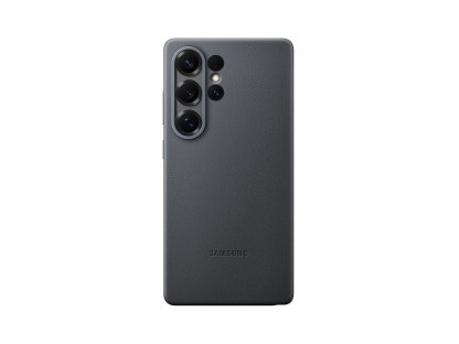 Samsung Ochranný kryt z veganské kuže pro Galaxy S25 Ultra Black (EF-VS938PBEGWW)