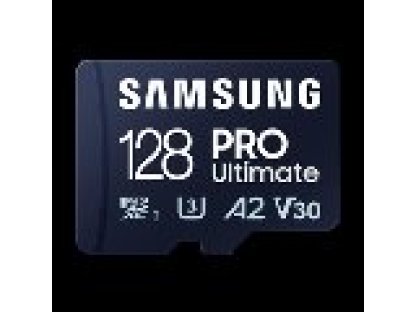 SAMSUNG PRO Ultimate micro SDXC 128GB 200MBps UHS-I U3 Class 10 + Adaptér/Modrá (MB-MY128SA/WW)
