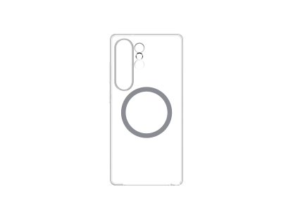 Samsung Průhledný kryt s magnetickým úchytem pro Galaxy S25 Ultra Transparent (GP-FPS938SAATW)