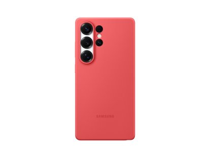 Samsung Silikonový zadní kryt pro Galaxy S25 Ultra Red (EF-PS938CREGWW)