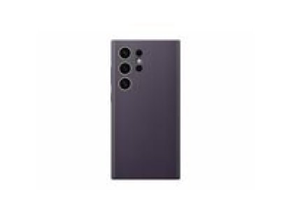 SAMSUNG Vegan Leather Case Galaxy S24 Ultra tmave fialová (GP-FPS928HCAVW)