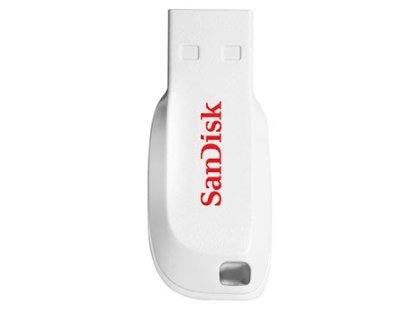SANDISK 16GB Cruzer Blade Electric White (SDCZ50C-016G-B35W)
