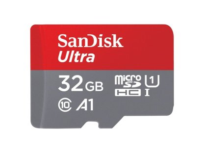 SANDISK 32GB Ultra microSDHC (SDSQUA4-032G-GN6MA)