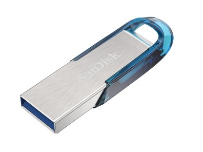 SANDISK 64GB Ultra Flair USB 3.0 tropická modrá (SDCZ73-064G-G46B)