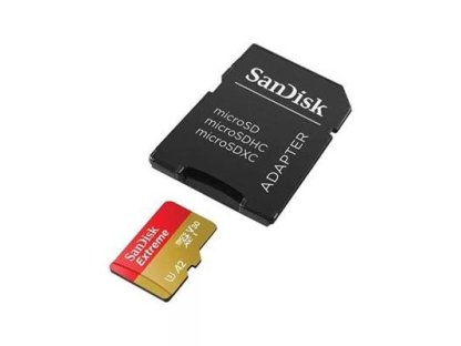 SanDisk Extreme microSDXC 128GB 190MB/s + adaptér (SDSQXAA-128G-GN6MA)