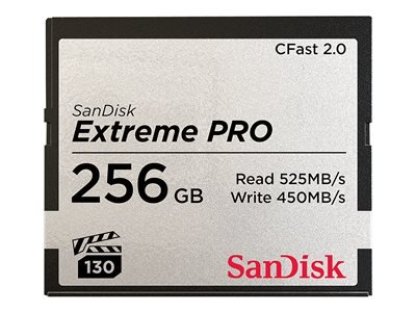 SANDISK Extreme Pro CFAST 2.0 256 GB 525MB/s VPG130 (SDCFSP-256G-G46D)