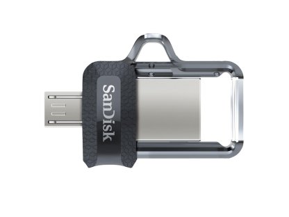 SANDISK Ultra Dual Drive M3 256GB, USB 3.0, Micro USB + USB-A (SDDD3-256G-G46)
