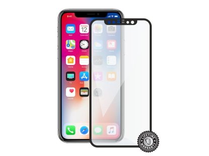 SCREENSHIELD APPLE iPhone X/Xs Tempered Glass protection full COVER black (APP-TG3DBIPHX-D)