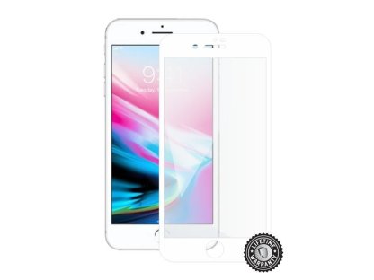 SCREENSHIELD pro APPLE iPhone 8 Plus Tempered Glass Protection (full COVER white) (APP-TG3DWIPH8P-D)