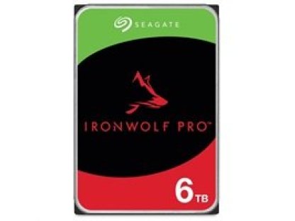 SEAGATE HDD IRONWOLF PRO (NAS) 6TB SATAIII, 7200rpm, 256MB cache (ST6000NT001)