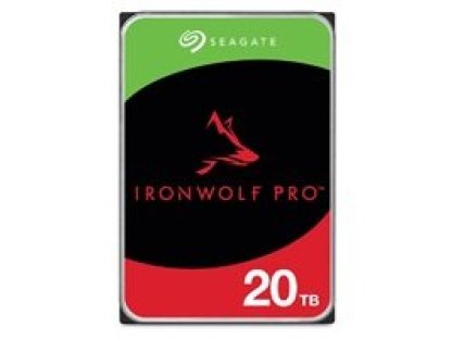 SEAGATE IronWolf Pro 20TB HDD / Interní 3,5" / 7200 rpm / SATA III / 256 MB (ST20000NT001)