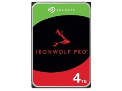 SEAGATE IronWolf PRO, NAS HDD, 4TB, 3.5", SATAIII, 256MB cache, 7.200RPM (ST4000NT001)