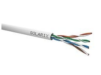 SOLARIX instalacní kabel CAT5E UTP PVC Eca 1000m/cívka SXKD-5E-UTP-PVC