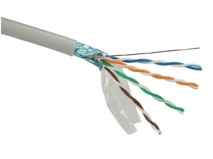 SOLARIX instalacní kabel CAT6 FTP PVC Eca 500m/cívka SXKD-6-FTP-PVC