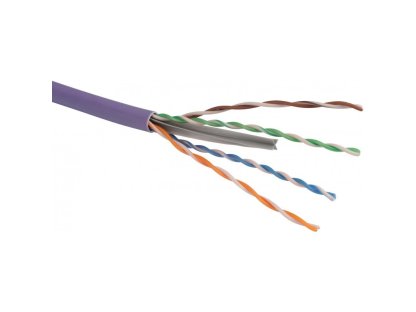 SOLARIX instalační kabel Cat6 UTP drát LSOH, 305m (SXKD-6-UTP-LSOH)