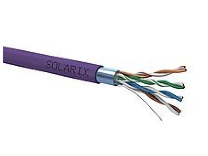 SOLARIX - kabel kat.5E, Instalaní kabel Solarix CAT5E FTP LSOH 305m/box (SXKD-5E-FTP-LSOH)