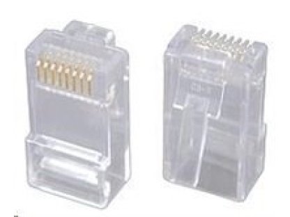 SOLARIX Konektor RJ45 CAT5E UTP 8p8c nestínený neskládaný na drát / 1ks KRJ45/5SLD