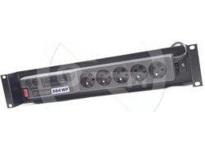 SOLARIX napajeci panel ACAR A-504, 3 m, 5 pozic, s prepetovou ochranou vcetne vany ACAR-A-504-V