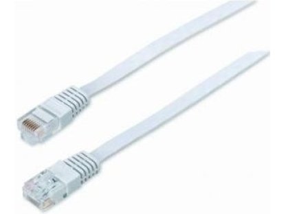 SOLARIX patch kabel UTP, RJ45-RJ45, CAT5e, 1m, šedý, plochý (C5E-111GY-1MB)