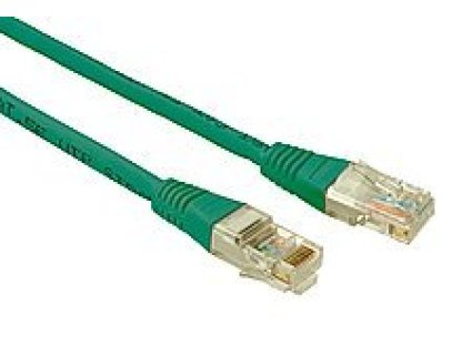 SOLARIX patch kabel UTP, RJ45-RJ45, CAT5e, 2m, zelený (C5E-155GR-2MB)