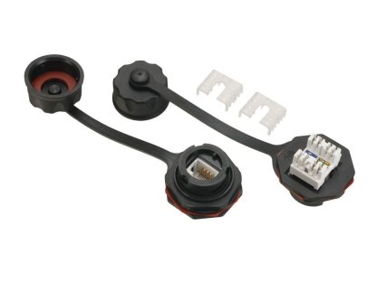 SOLARIX průmyslový zásuvkový modul CAT5E UTP 1 x RJ45 IP67 (40001032)