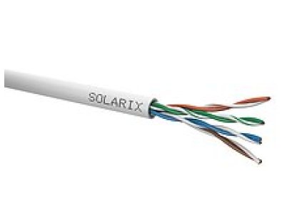 SOLARIX UTP, Cat5E, drát, PVC, box 100m (SXKD-5E-UTP-PVC)