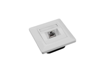 SOLARIX zásuvka CAT5E STP 1 x RJ45 pod omítku bílá