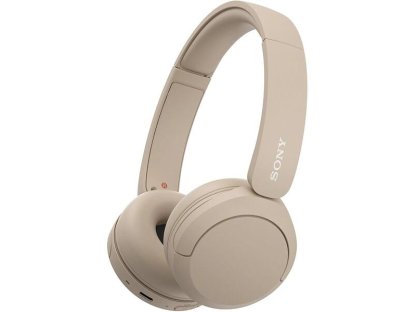 SONY bezdrátová sluchátka WH-CH520, béžová (WHCH520C.CE7)