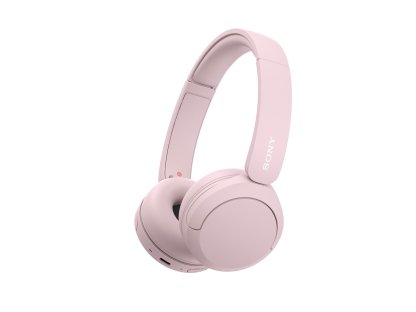 SONY bezdrátová sluchátka WH-CH520, růžová (WHCH520P.CE7)
