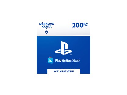 SONY DÁRKOVA KARTA 200KC - PLAYSTATION STORE - ESD CZ (SCEE-CZ-00020000)